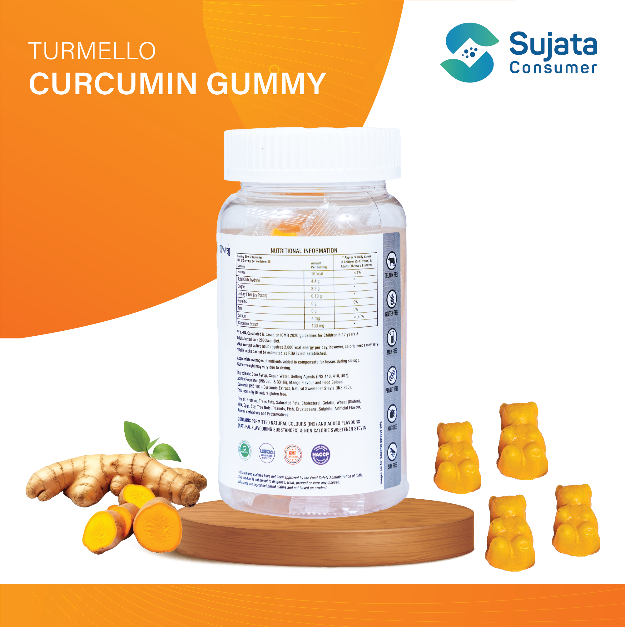 Turmello Curcumin Gummy