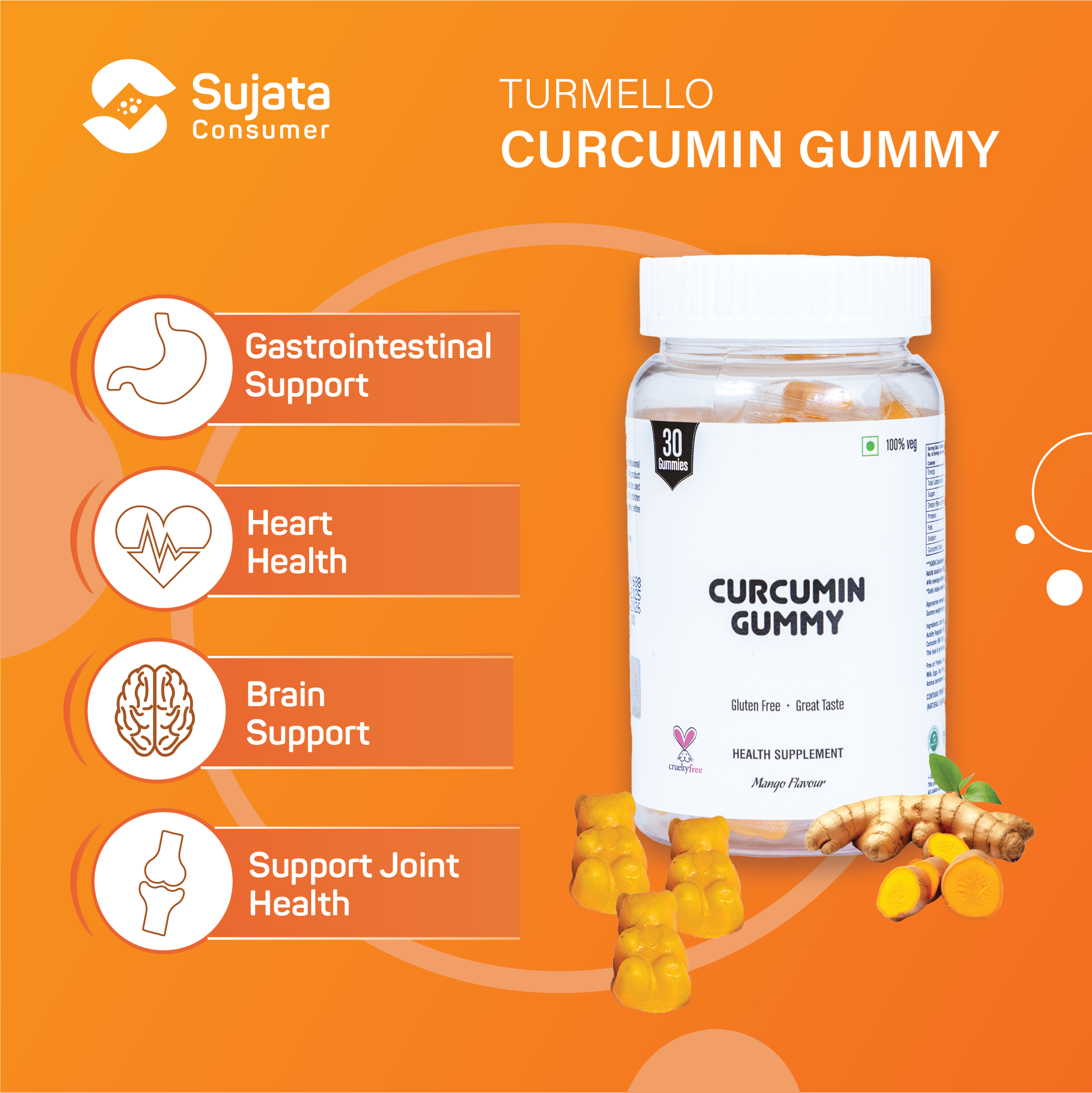 Turmello Curcumin Gummy